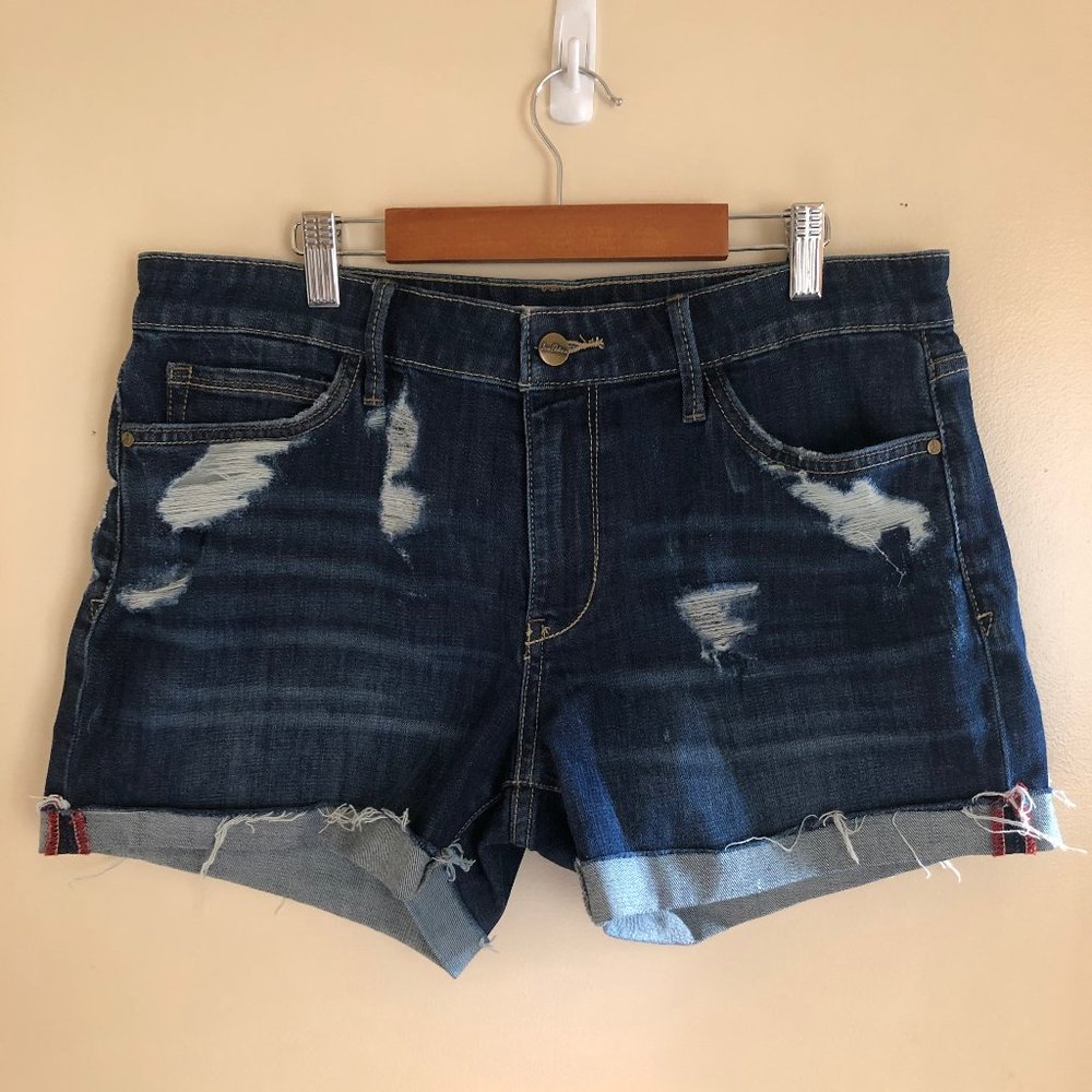Sam Edelman "The Drew" Cuffed Denim Shorts